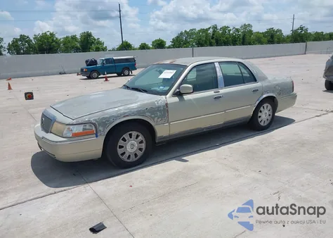 2004 Mercury Grand Marquis Ls из США, поврежденный, VIN 2MEFM75WX4X607033